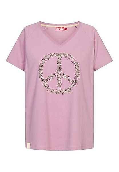 Derbe Print-Shirt Peace Damen T-Shirt (1-tlg) günstig online kaufen