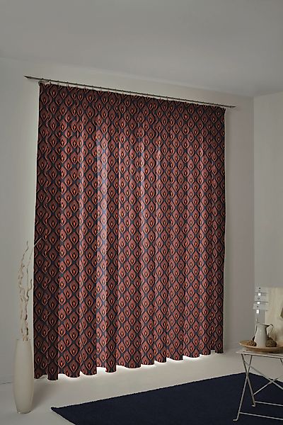 Adam Vorhang "Feathers" Kräuselband 1 Stk. tlg. aus 100% Bio-Baumwolle günstig online kaufen