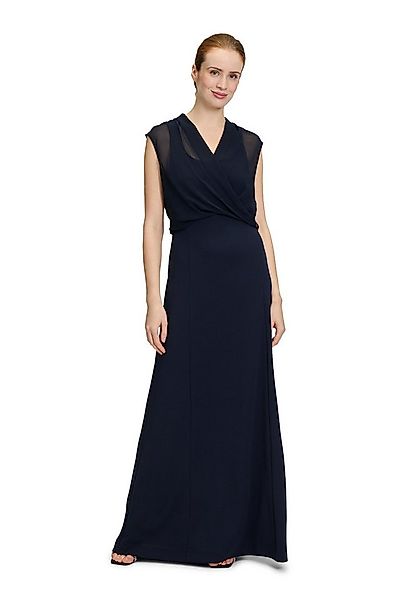 Vera Mont Abendkleid Damen Abendkleid mit Raffung Materialmix günstig online kaufen