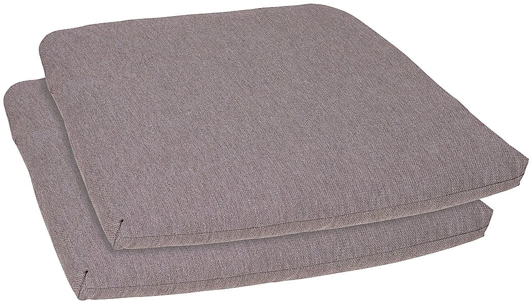 GO-DE Sitzkissen "Selina" 2er Set, 45/46x40 cm günstig online kaufen