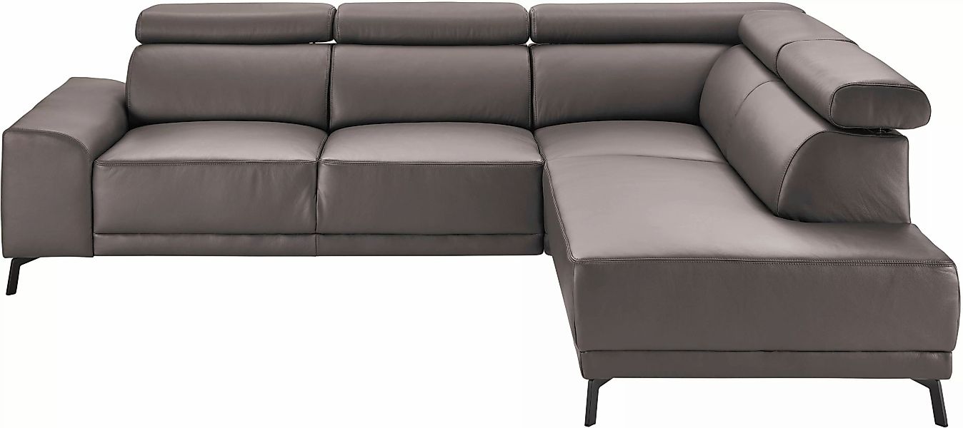 3C Candy Ecksofa "Greve modern und bequem, inkl. manueller Kopfteilverstell günstig online kaufen