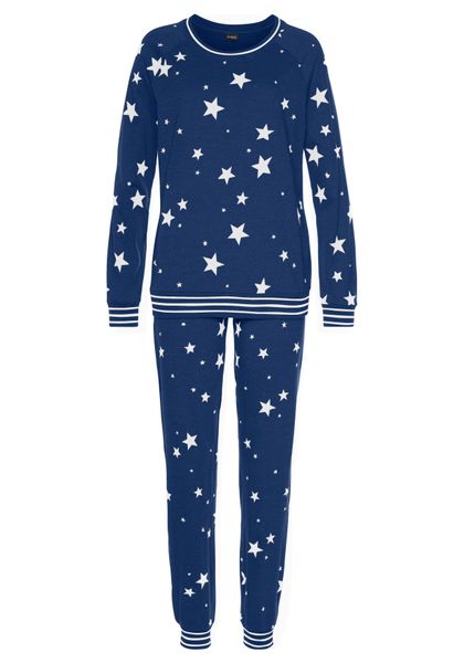 Vivance Dreams Pyjama 2 Stk. tlg., mit Sternedruck günstig online kaufen