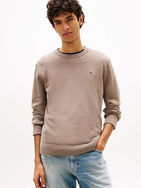 Tommy Jeans Strickpullover TJM SLIM FIT LIGHT SWEATER Slim fit mit Rundhals günstig online kaufen
