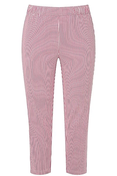 Ulla Popken Stoffhose 7/8-Bengalinhose Sienna gemustert günstig online kaufen