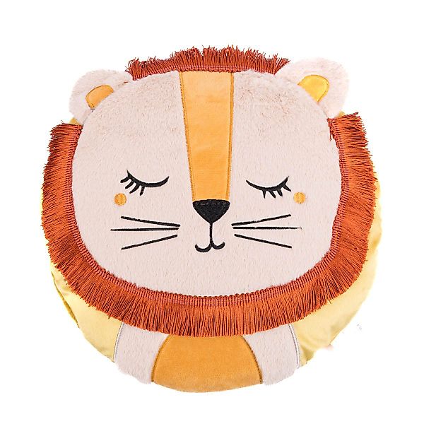 SCHÖNER LEBEN. Dekokissen Kinderkissen Samt bestickt mit div. Tiermotiven d günstig online kaufen