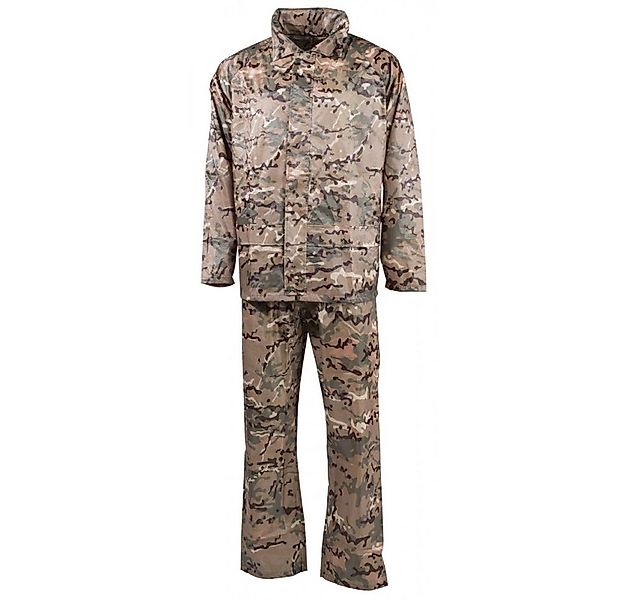MFH Regenmantel Regenanzug, Polyester, operation-camo - S mit Kapuze günstig online kaufen