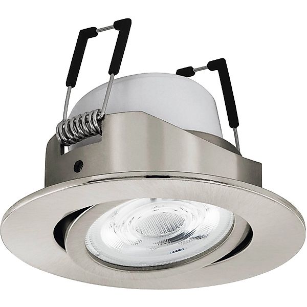 Eglo LED-Einbauleuchte Saliceto-Z 5 W Nickel Matt günstig online kaufen