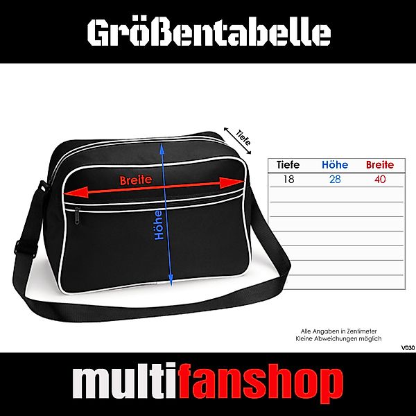 multifanshop Schultertasche Schalke - Textmarker - günstig online kaufen