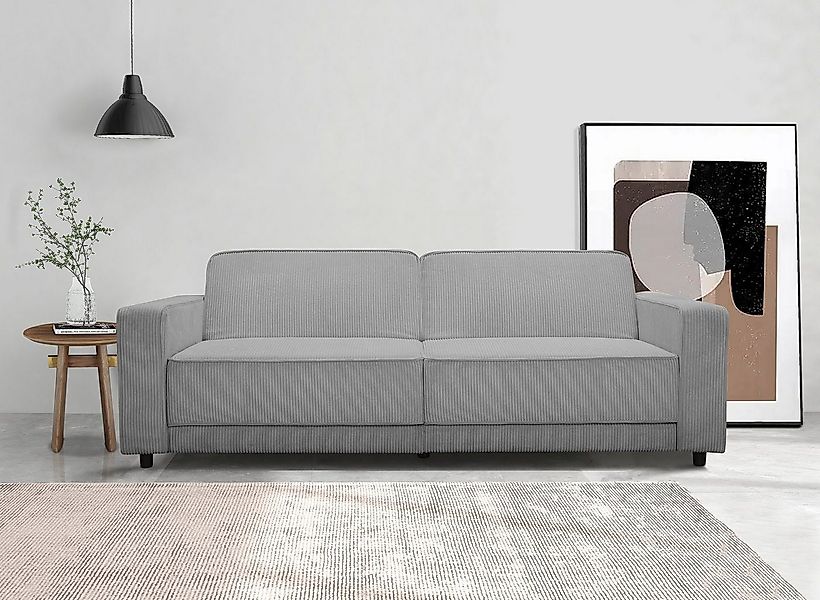 Dorel Home 3-Sitzer ALLIE Schlafsofa 225 cm, Bett-Funktion (108/190cm), tre günstig online kaufen