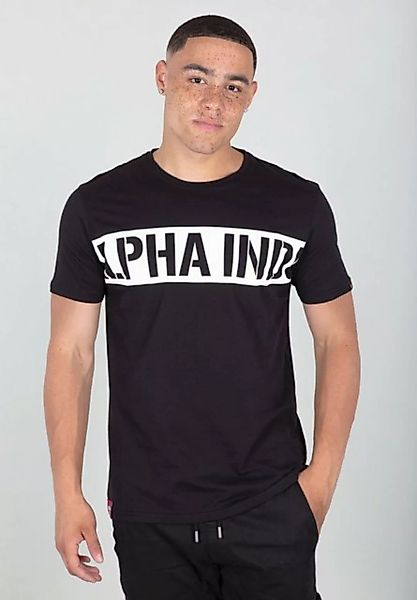 Alpha Industries T-Shirt Alpha Industries Men - T-Shirts Printed Stripe T-S günstig online kaufen