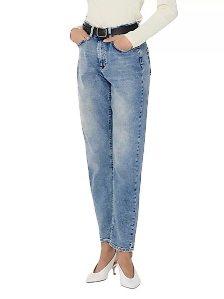 Only Veneda Life Mom Rea7453 Jeans XL Light Blue Denim günstig online kaufen