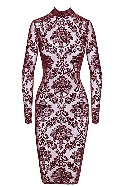 Noir Handmade Midikleid halblanges Kleid in rot - M günstig online kaufen