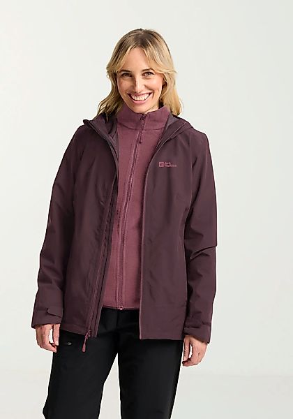 Jack Wolfskin 3-in-1-Funktionsjacke "MOONRISE 3IN1 JKT W", mit Kapuze günstig online kaufen