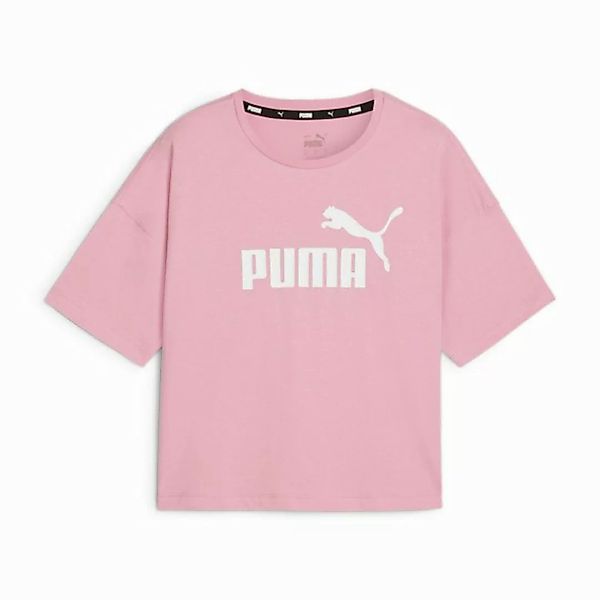 PUMA T-Shirt Puma Damen T-Shirt Essential Logo Cropped tee 586866 günstig online kaufen