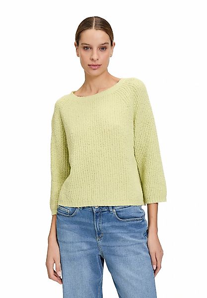 Cartoon Strickpullover "Damen mit Rundhalsausschnitt" 1 Stk. Struktur günstig online kaufen