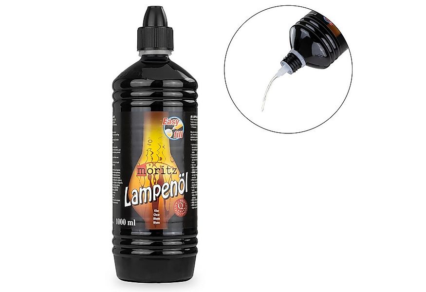 Moritz Lampenöl 1L Lampenöl Lampen Öl Fackelöl Öllampe Laterne, verbrennt R günstig online kaufen