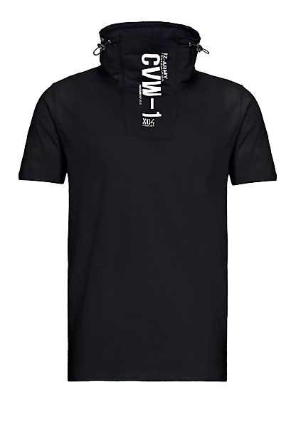RedBridge T-Shirt mit Stehkragen – Streetwear-Design, günstig online kaufen