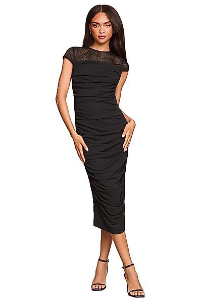 LIPSY Tüllkleid Lipsy Gerafftes Bodycon-Kleid, Petite (1-tlg) günstig online kaufen