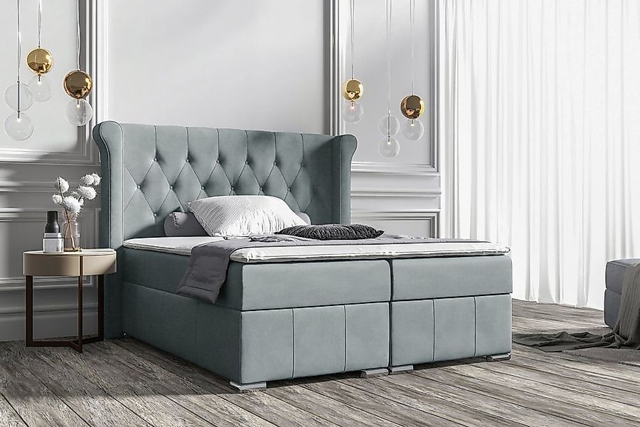 99rooms Boxspringbett Alonzo (Schlafzimmerbett, Bett), Design günstig online kaufen