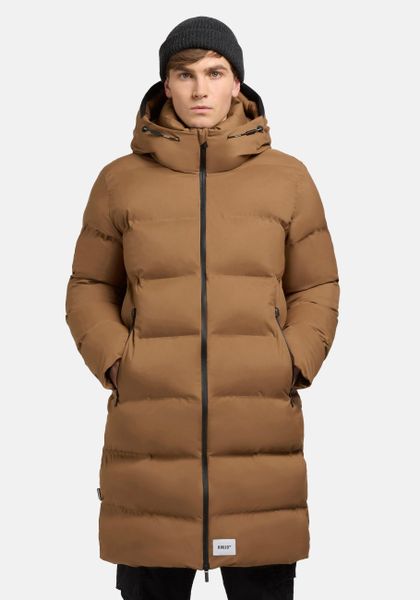 khujo Steppmantel "Caius2-YM" Stylischer Herren Wintermantel mit Kapuze günstig online kaufen