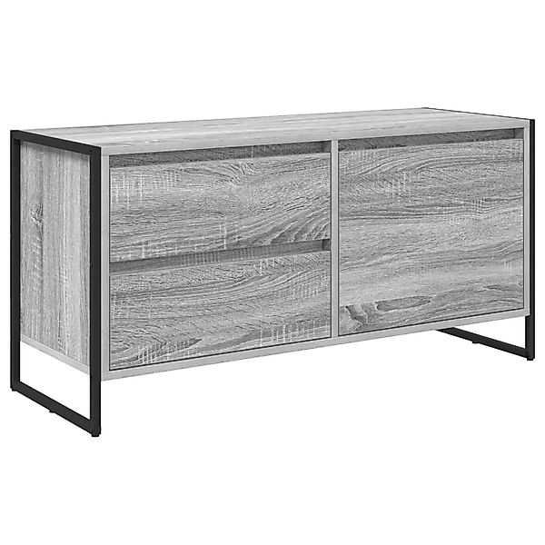 vidaXL TV-Schränk Graues Sonoma 100 x 36 x 49,5 cm Holzwerkstoff 886621 günstig online kaufen