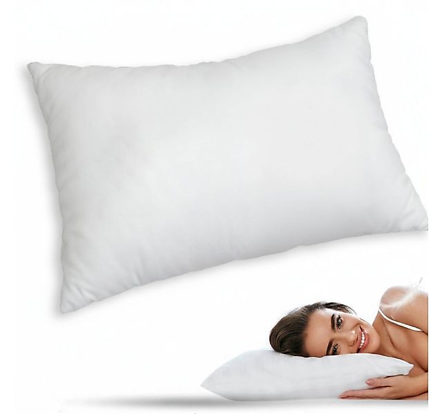 VELORA Kopfkissen Kopfkissen - 40x80 - 80x80 cm – atmungsaktiv & allergiker günstig online kaufen