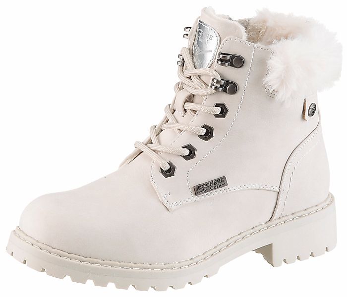 Dockers by Gerli Stiefelette Schnürboots mit Blockabsatz günstig online kaufen