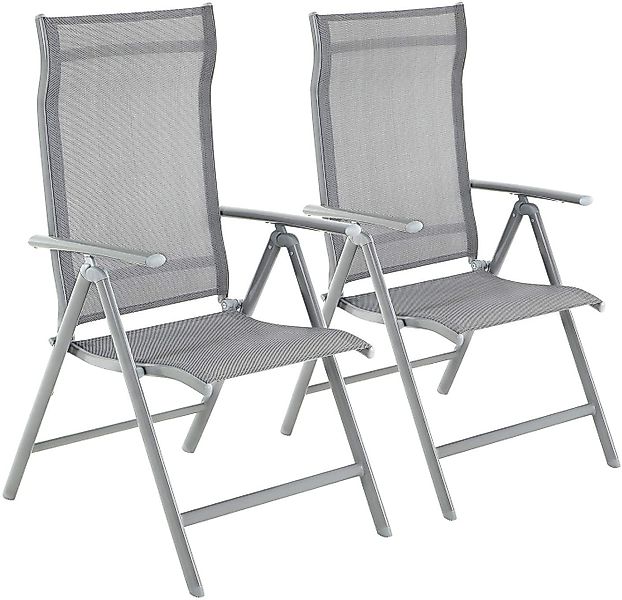 SONGMICS Gartenstuhl (2 St), 8-fach verstellbare günstig online kaufen
