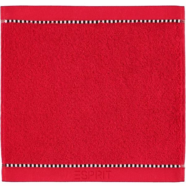 Esprit Box Solid - Farbe: cherry - 3705 - Seiflappen 30x30 cm günstig online kaufen