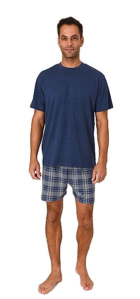 Normann Pyjama Normann Herren kurzarm Schlafanzug günstig online kaufen