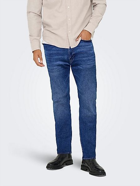 ONLY & SONS Regular-fit-Jeans ONSWEFT REG. JAX BOX PIM DNM günstig online kaufen