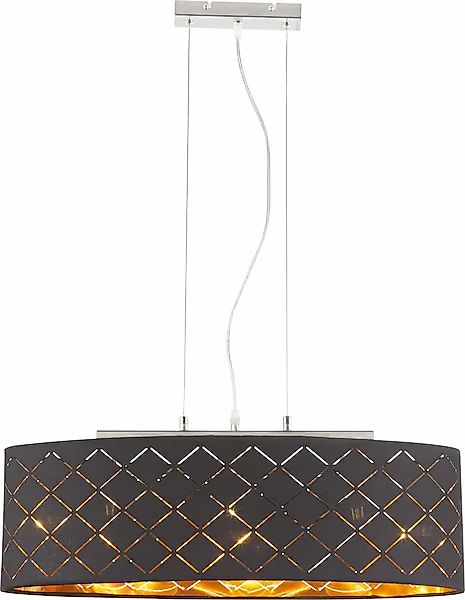 GLOBO LIGHTING LED Pendelleuchte »CLARKE« E27 1 Stk. Warmweiß Hängeleuchte, günstig online kaufen