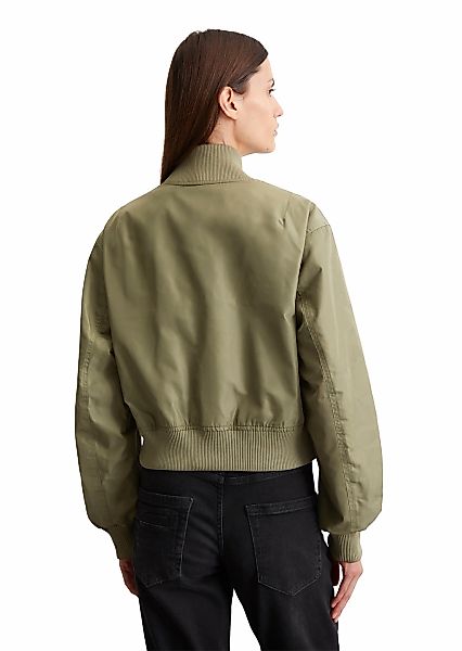 Marc OPolo Blouson im Pilotenstil, verkürzte Form, mit mattem Glanz und sof günstig online kaufen