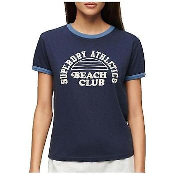 Superdry  T-Shirt T-shirt  Athletic Essentials Beach Graphic contrasté günstig online kaufen