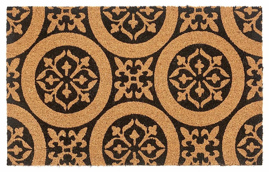 HANSE Home "Ornaments, Türmatte" rechteckig 15 Höhe Kokos, Schmutzfangmatte günstig online kaufen