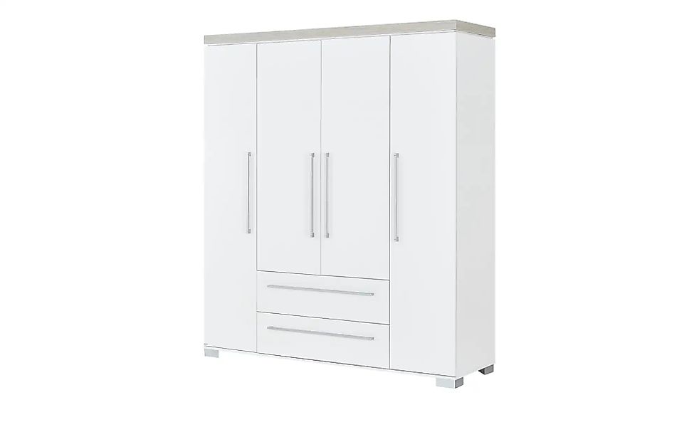 PAIDI Kleiderschrank  Kira ¦ weiß ¦ Maße (cm): B: 175,8 H: 205,9 T: 55.6 Ba günstig online kaufen