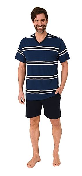 Normann Pyjama Normann Herren Schlafanzug kurzarm günstig online kaufen