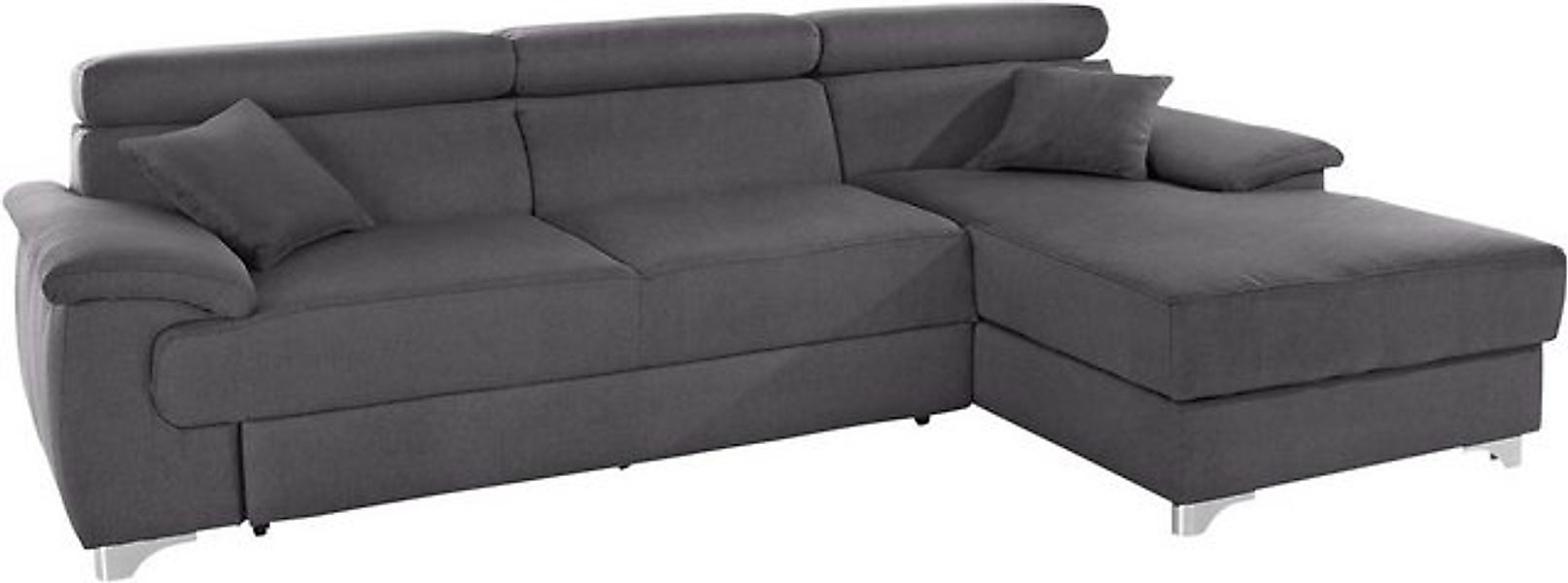 DOMO collection Ecksofa Mira, inklusive Kopfteilverstellung für mehr Wohlfü günstig online kaufen