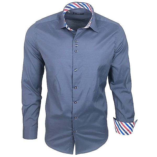 Baxboy Langarmhemd Baxboy Herren Kariert Hemd günstig online kaufen