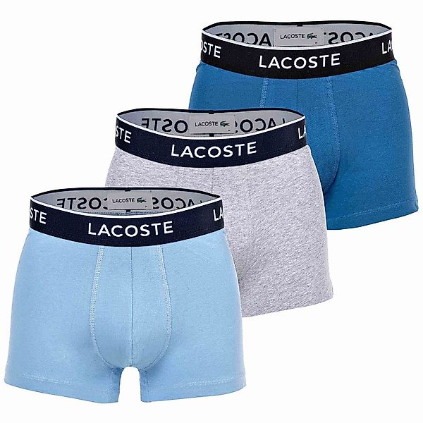 Lacoste 3-er Set Trunks Grau günstig online kaufen