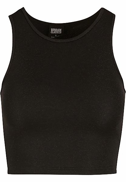 URBAN CLASSICS Muskelshirt "Urban Classics Ladies Glitter Cropped Top", (1 günstig online kaufen