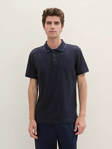 TOM TAILOR Langarm-Poloshirt Basic Poloshirt günstig online kaufen