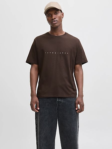 Jack & Jones Rundhalsshirt "JJESTAR mit Pigmentprint und Baumwollgefühl" Ba günstig online kaufen