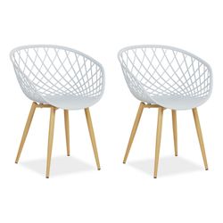 Homestyle4u Gartenstuhl Stuhl Balkonstuhl Massiv Küche günstig online kaufen