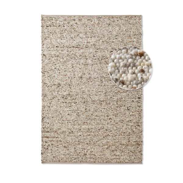 TaraCarpet Wollteppich TaraCarpet Fjord, rechteckig, Höhe: günstig online kaufen