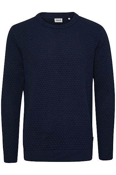 Solid Strickfleece-Pullover "Strickpullover SDClive" günstig online kaufen