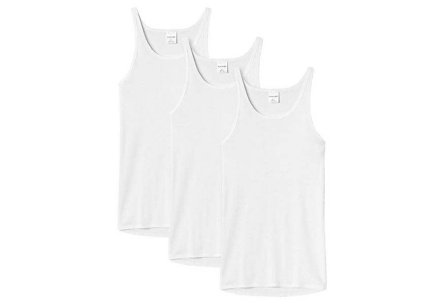 Schiesser Unterhemd Herren Unterhemd 3er Pack Baumwolle (Packung, 3er Pack) günstig online kaufen