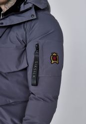 Siksilk Bomberjacke SikSilk Herren Kapuzen Bomberjacke günstig online kaufen