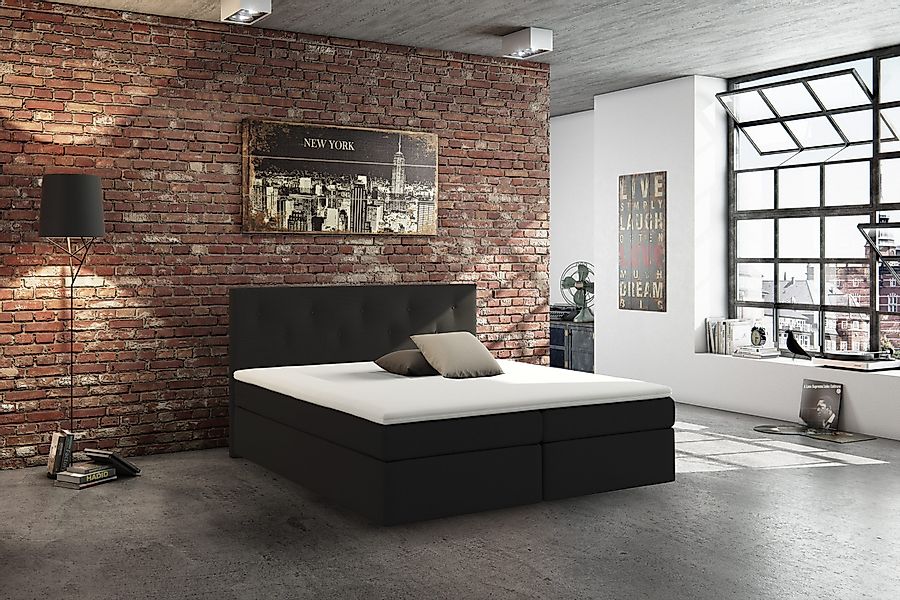 XDREAM Boxspringbett Verona, erhältlich in 140x200 günstig online kaufen