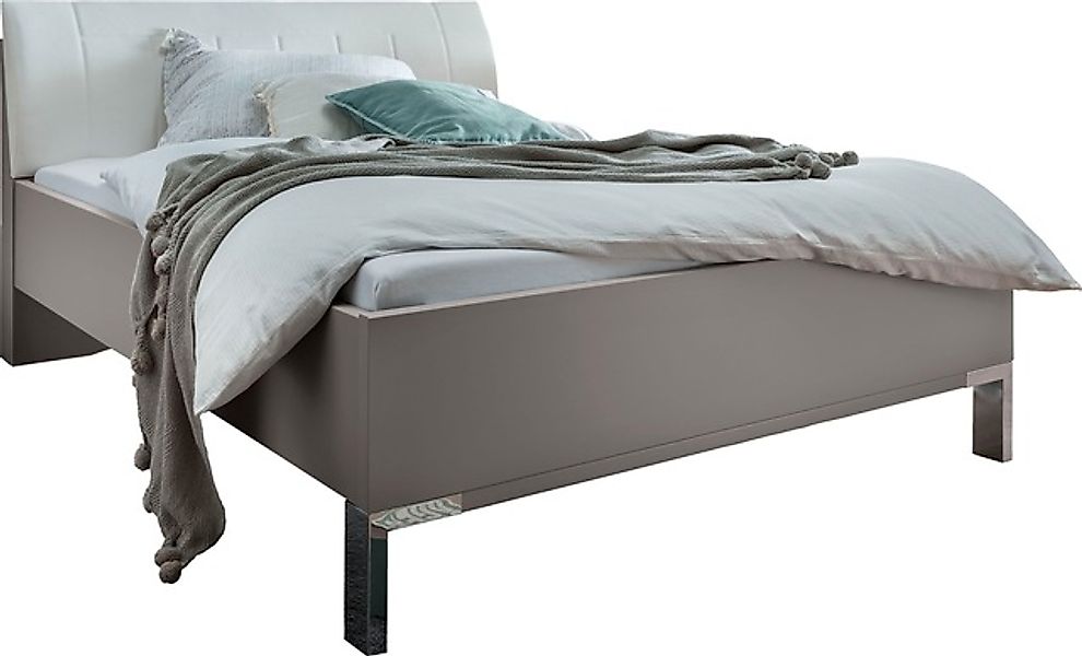 WIEMANN Futonbett »Monaco, Bettgestell, Bettrahmen, komfortables Polsterkop günstig online kaufen